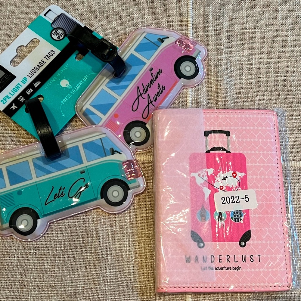 Luggage Travel Tags+Passport Holder